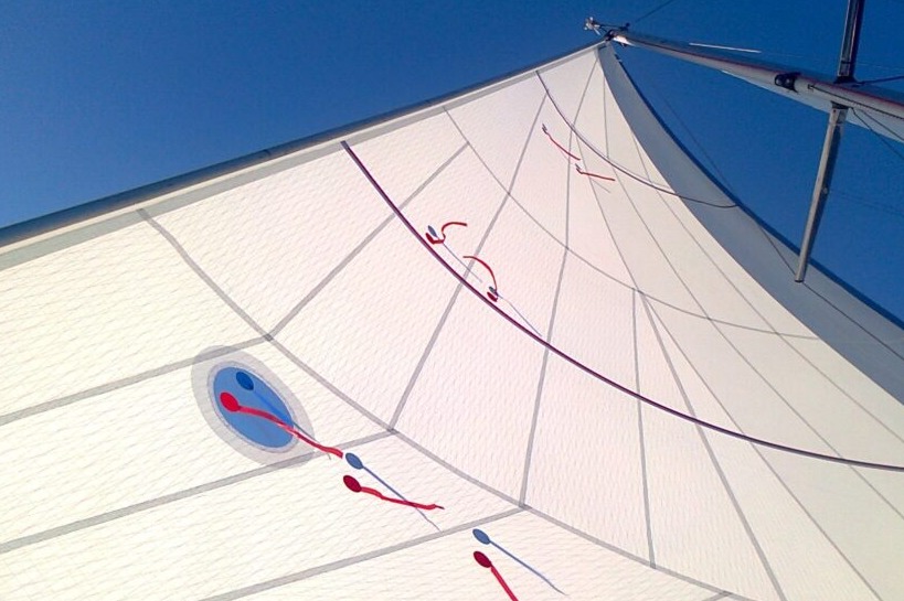 Production of paragliders, sails, spinnakers, parachutes