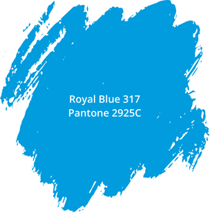 Paraglider fabric in royal blue